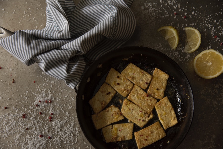 Tofu com Lemon Pepper