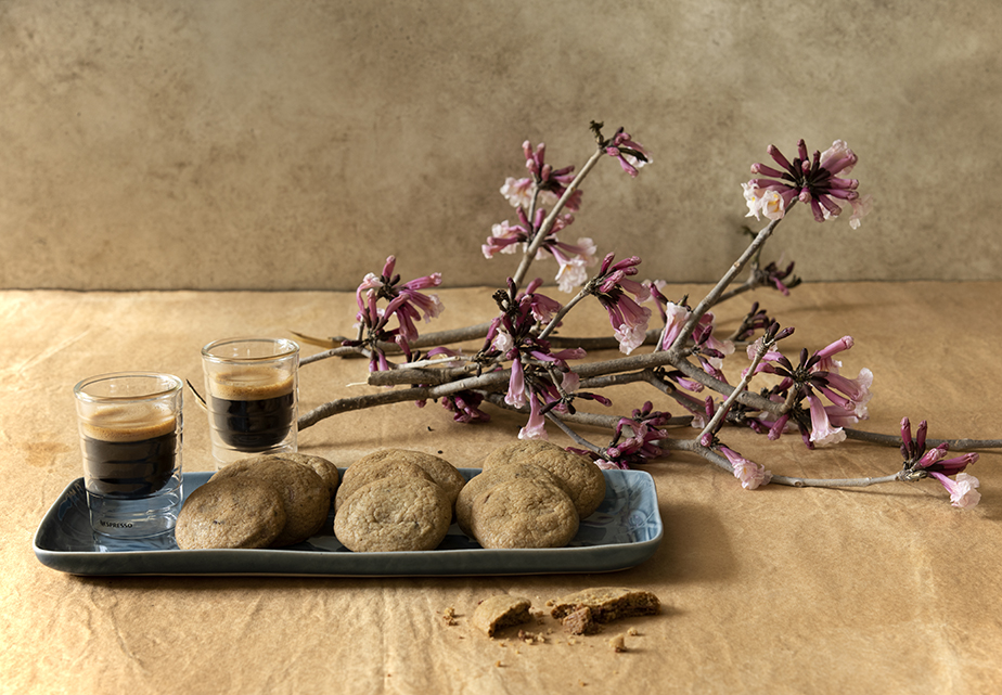 Cookies de Café e Chocolate