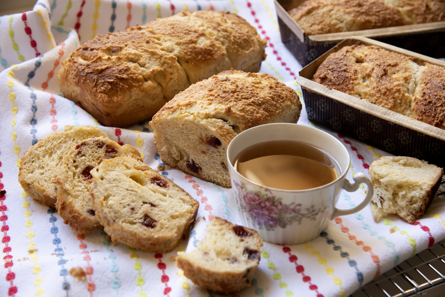 Brioche de Chocolate Branco e Goiabada