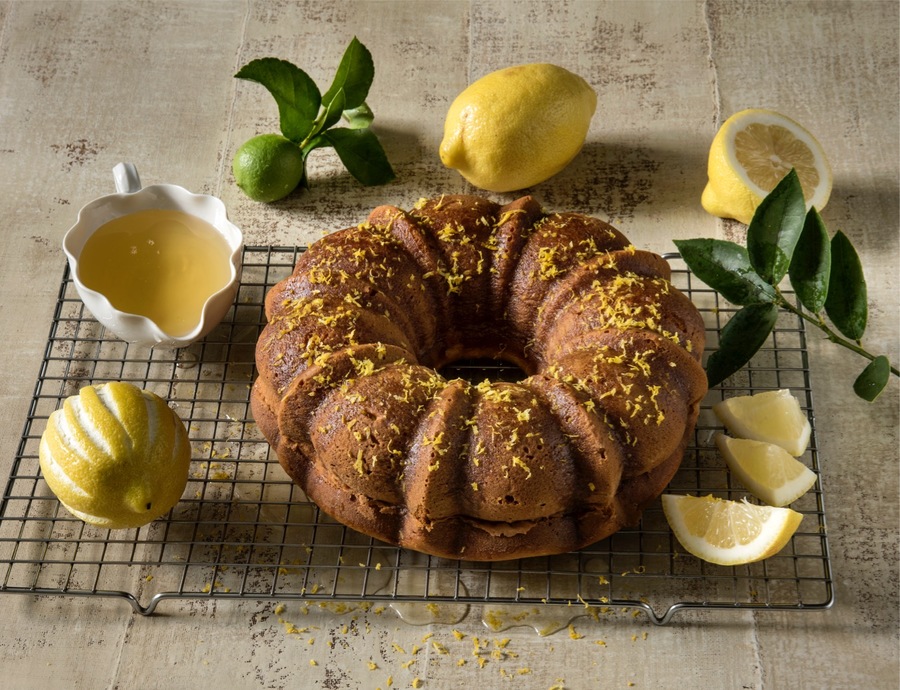 Bolo de Iogurte com Limão-Siciliano