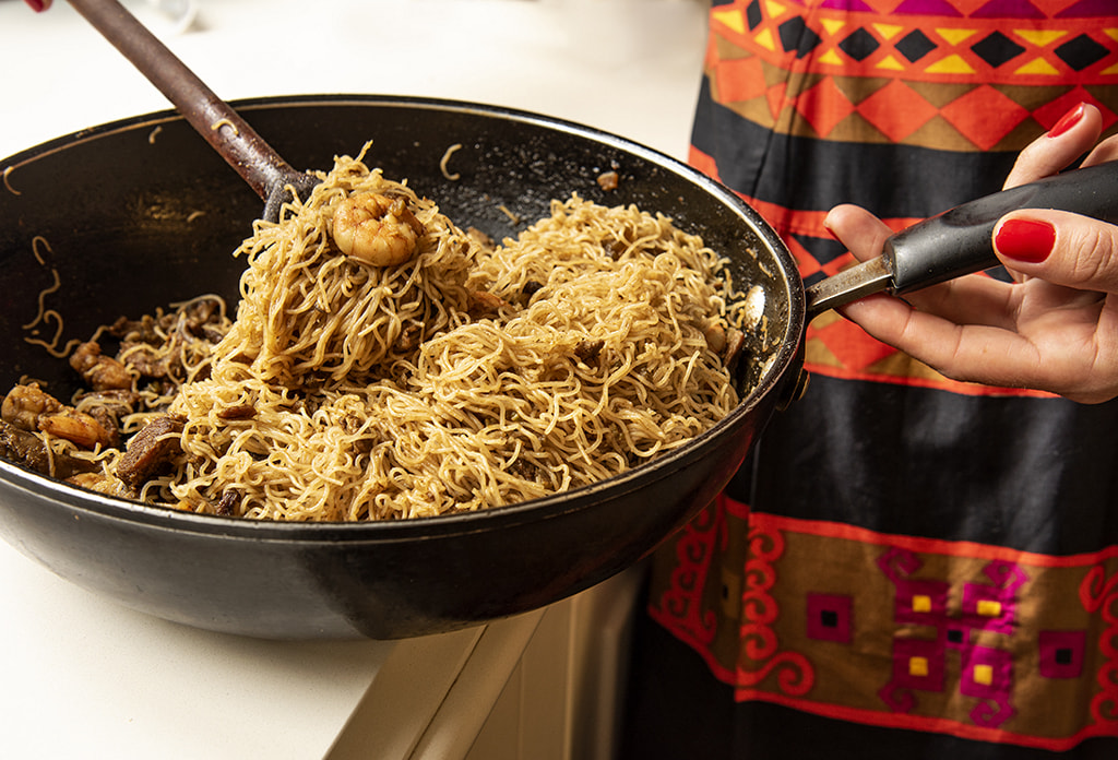 Vermicelli de Arroz à Moda de Singapura