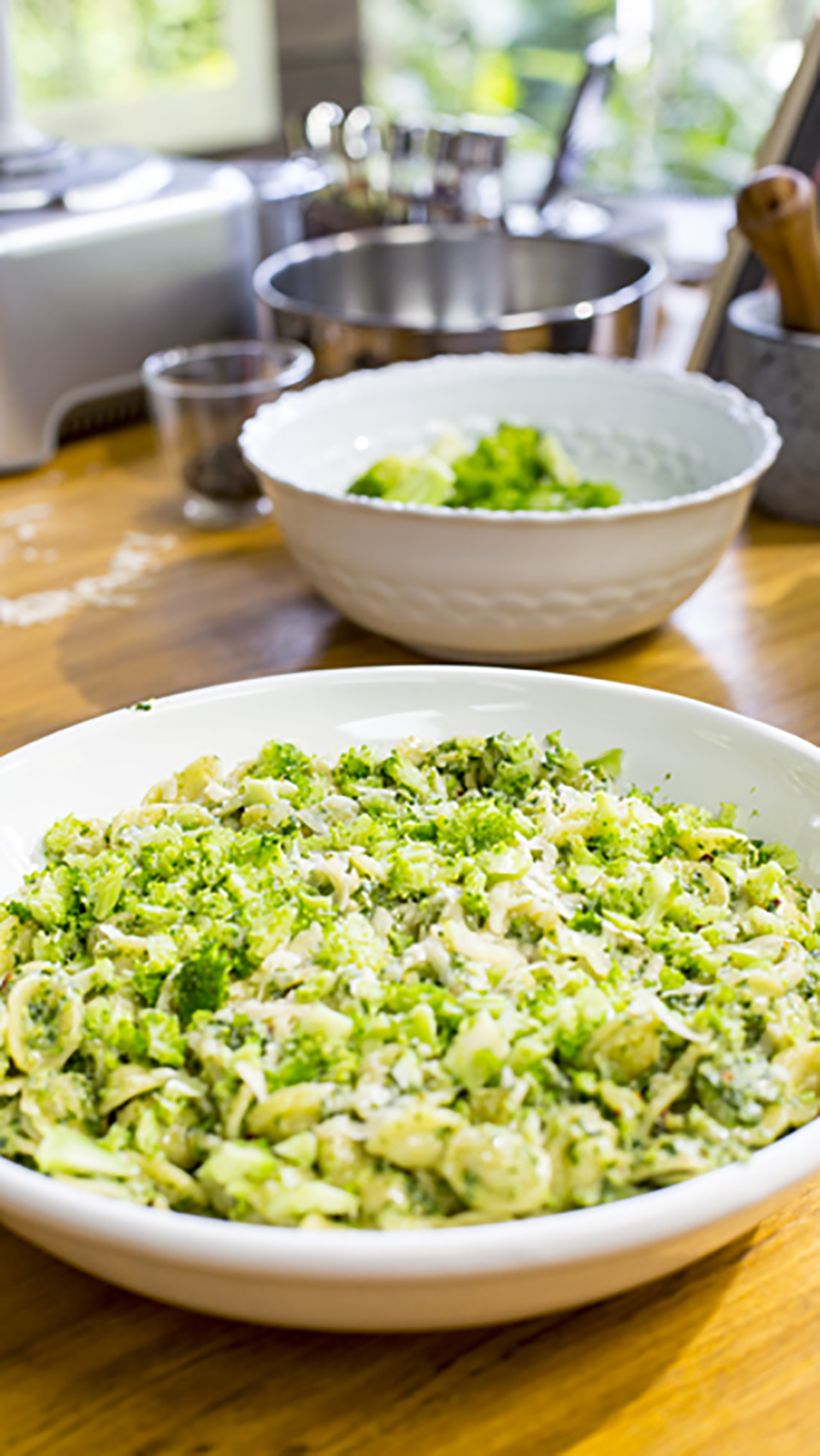 Orecchiette agli Spinaci, Broccoli e Alici Chef Sergio Arno