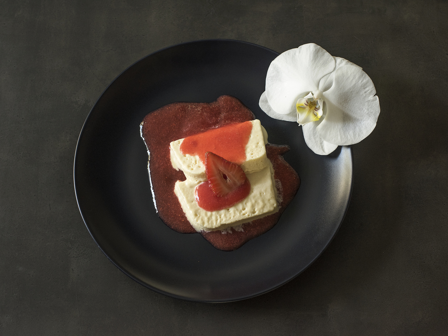 Terrina Gelada de Chocolate Branco