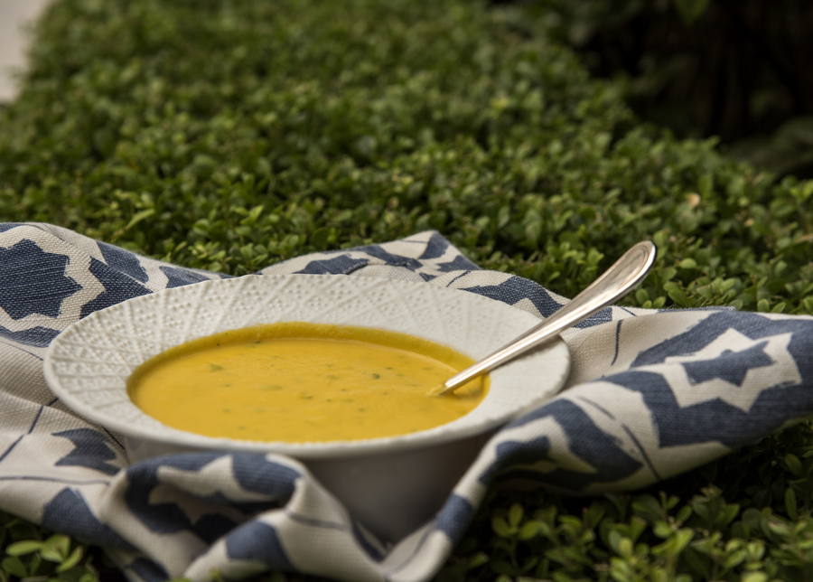 Sopa de Cenoura com Gengibre e Mel