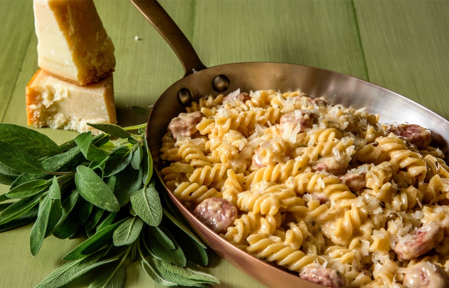 Fusilli Corti alla Salvia