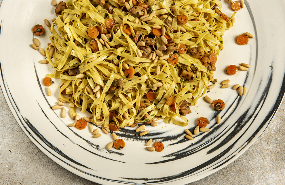 Linguine al Ragù di Coniglio