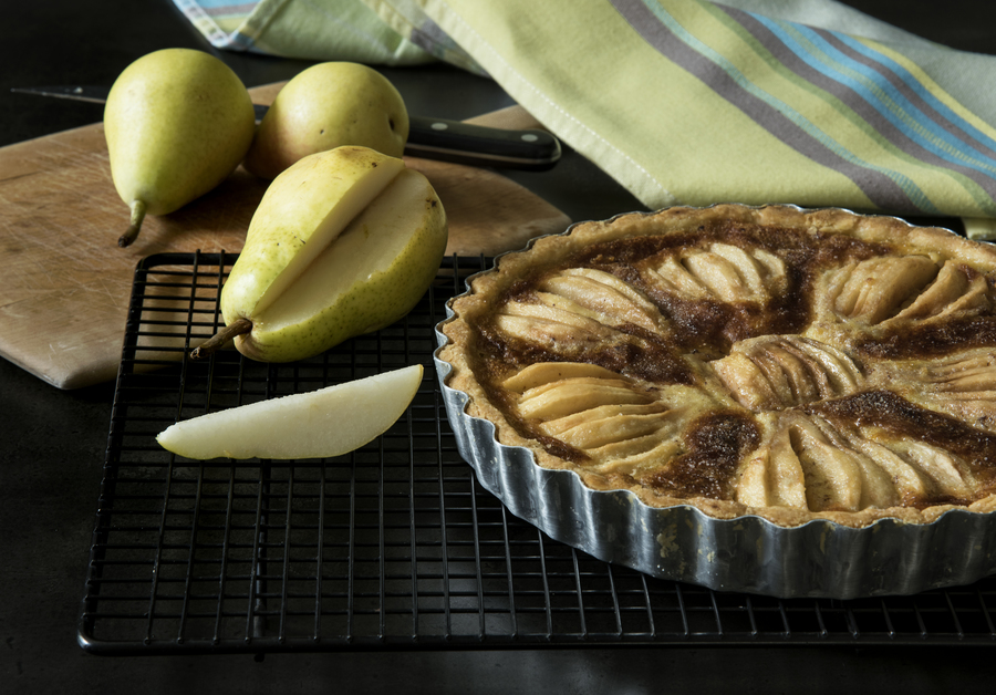 Tarte de Chocolate e Pera