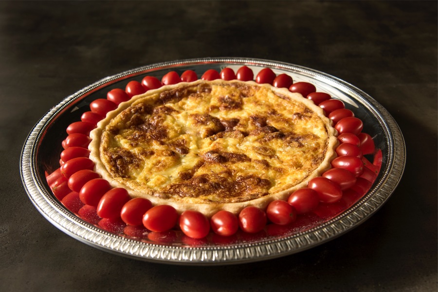 Quiche de Tomate Seco e Mussarela de Búfala