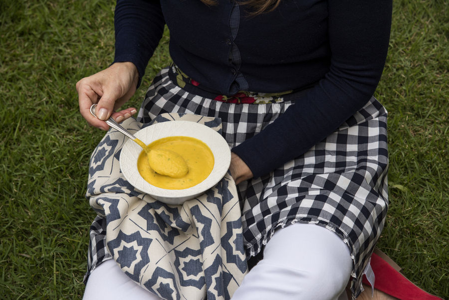 Sopa de Cenoura com Gengibre e Mel