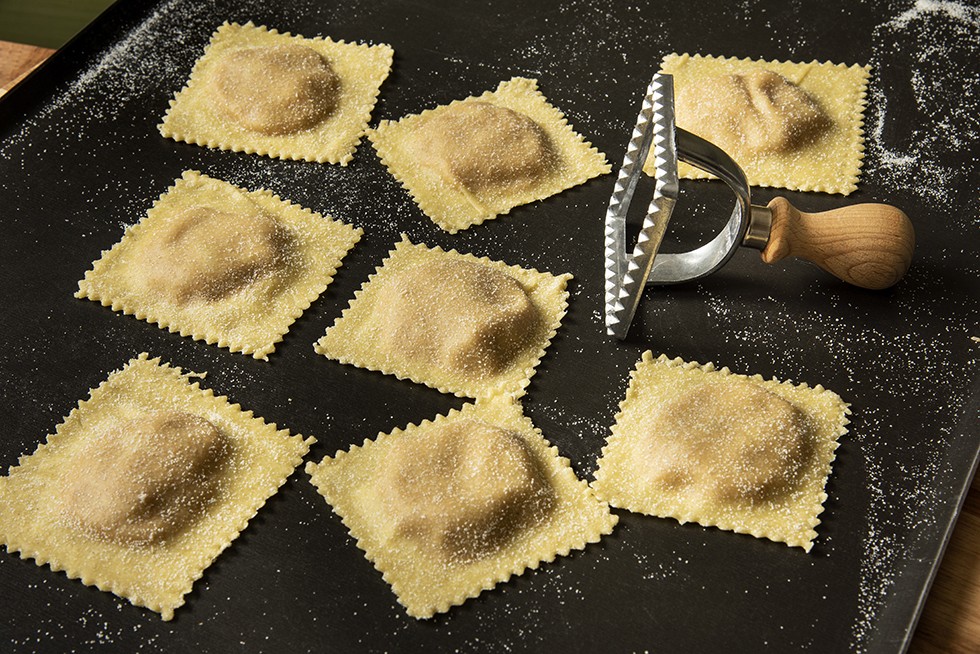 Ravioli de Abóbora e Amaretto