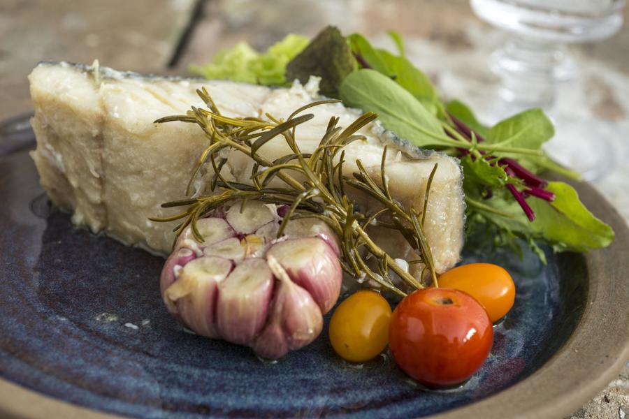 Bacalhau Confitado