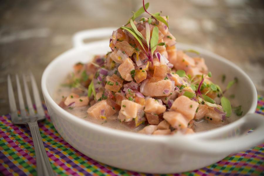 Ceviche de Salmão