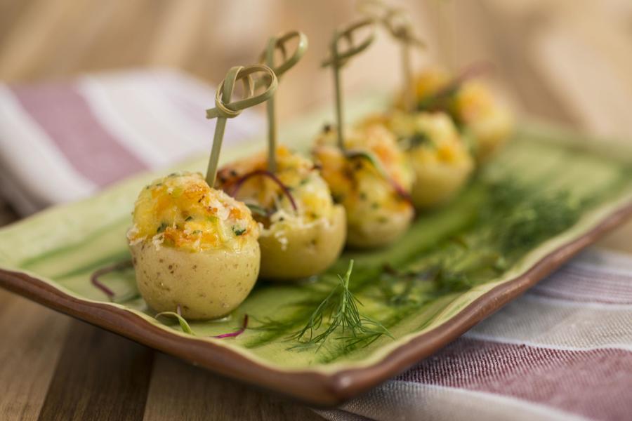 Batatinhas Recheadas com Creme de Haddock