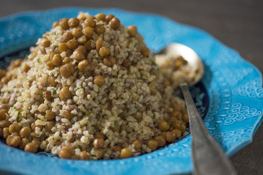 Arroz Cateto Integral com Grão-de-Bico