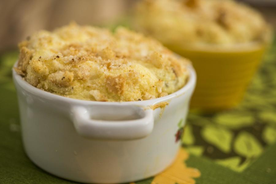 Soufflé Crocante de Bacalhau