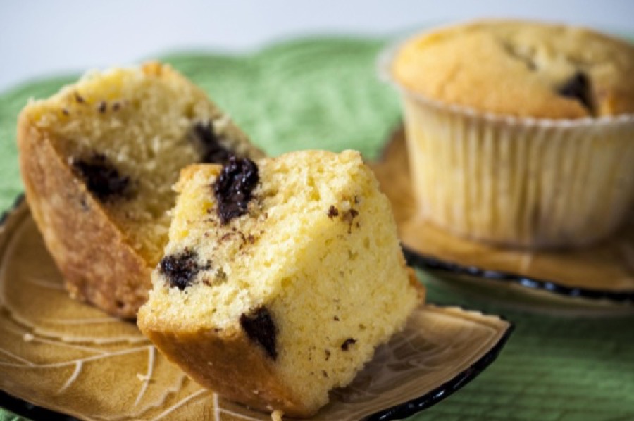 Muffins de Chocolate Pedaçudo