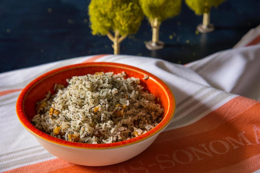 Pilaf Coquelicot (Pilaf com Semente de Papoula)