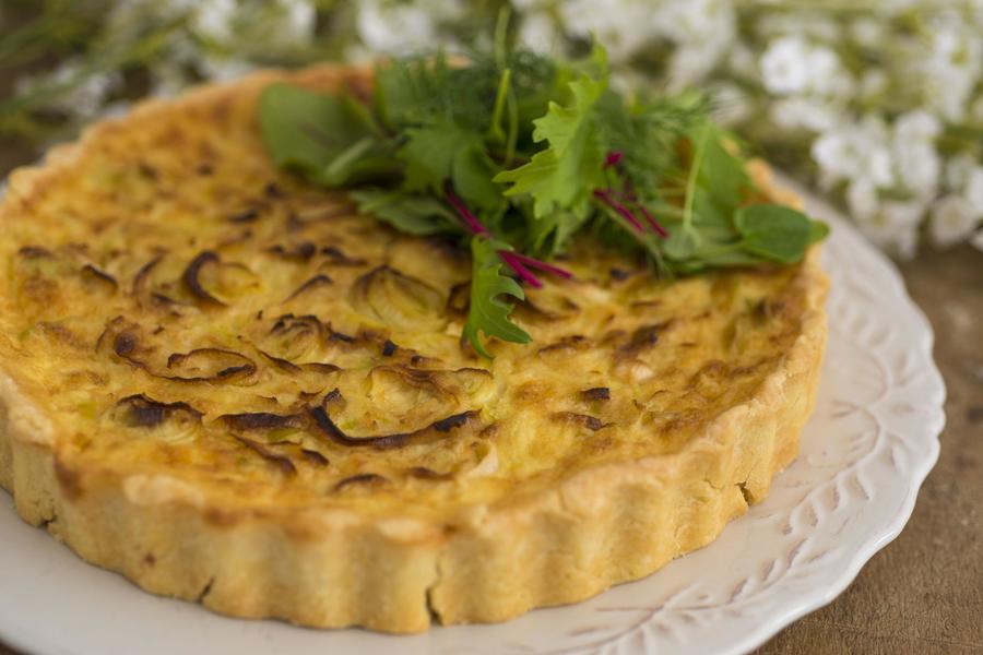 Quiche de Alho-Poró