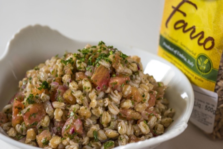 Tabule de Verão com Farro