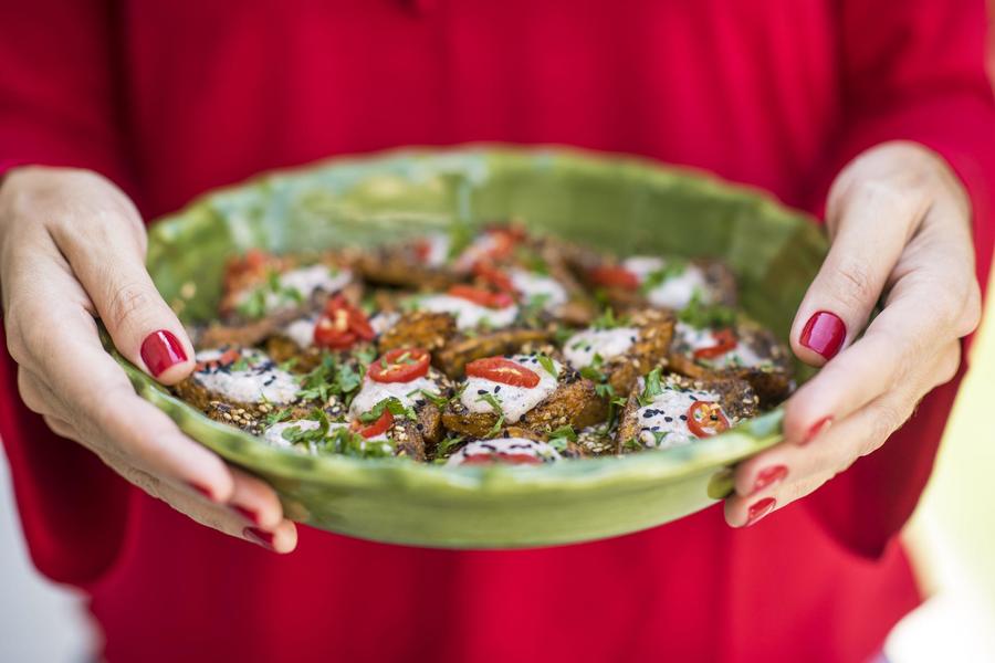 Abóbora com Zaatar