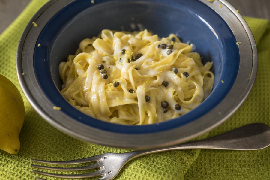 Tagliatelle com Creme de Limão