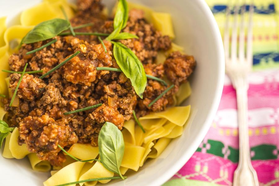 Pappardelle com Ragu de Carne Mista