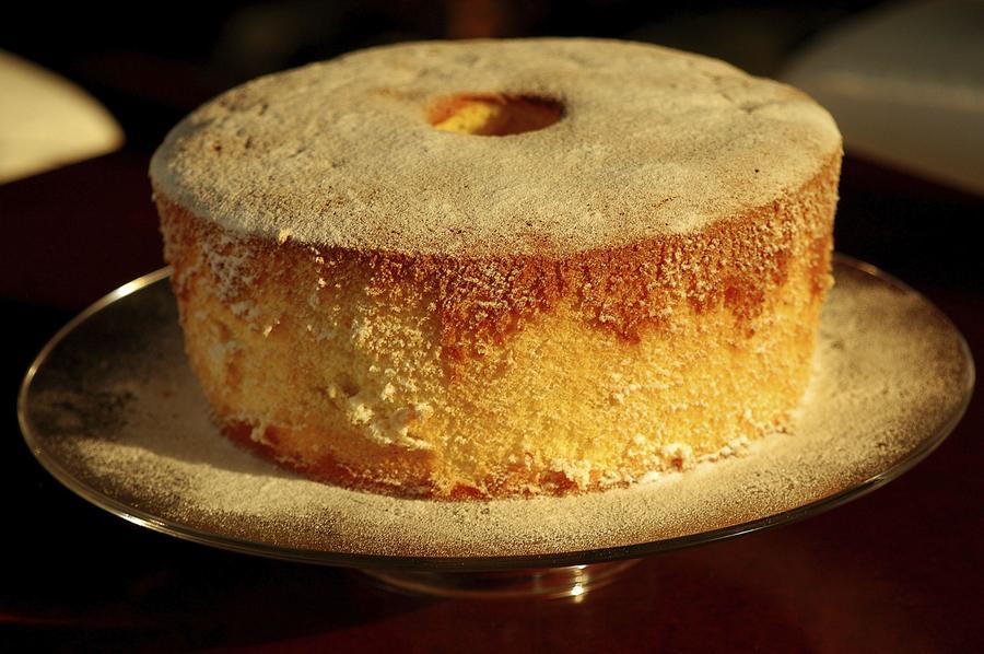 Bolo Chiffon de Cenoura