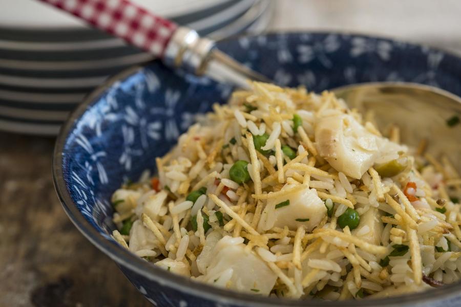 Arroz de Bacalhau (Tipo Biro-Biro)