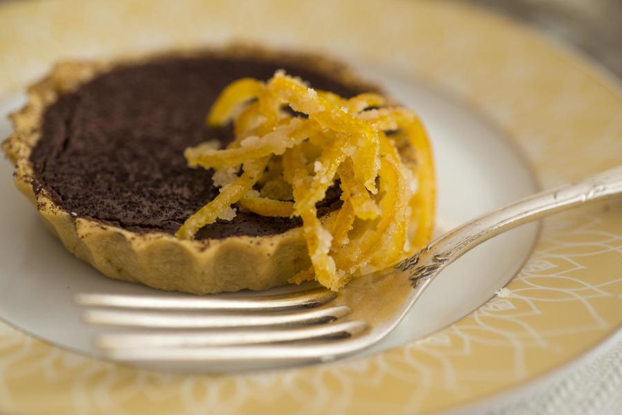 Tartelette de Chocolate Amargo