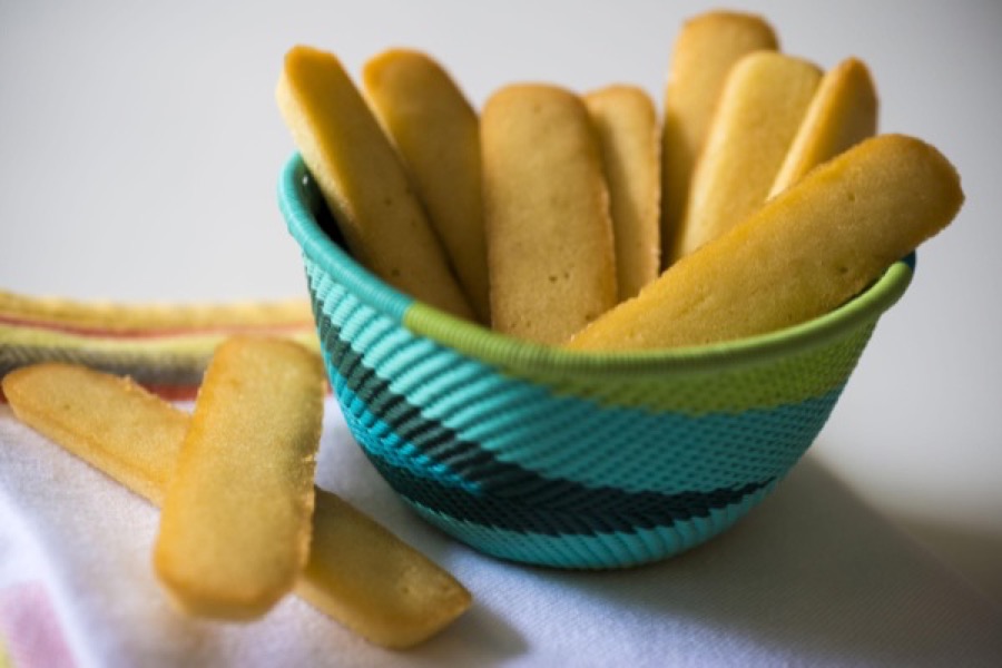 Biscoito de Língua de Gato