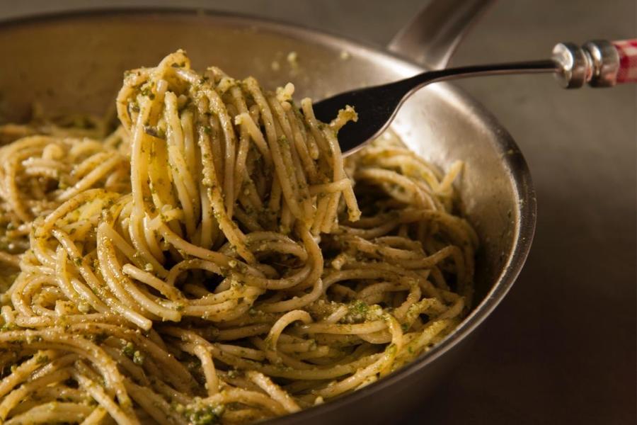 Massa ao Pesto