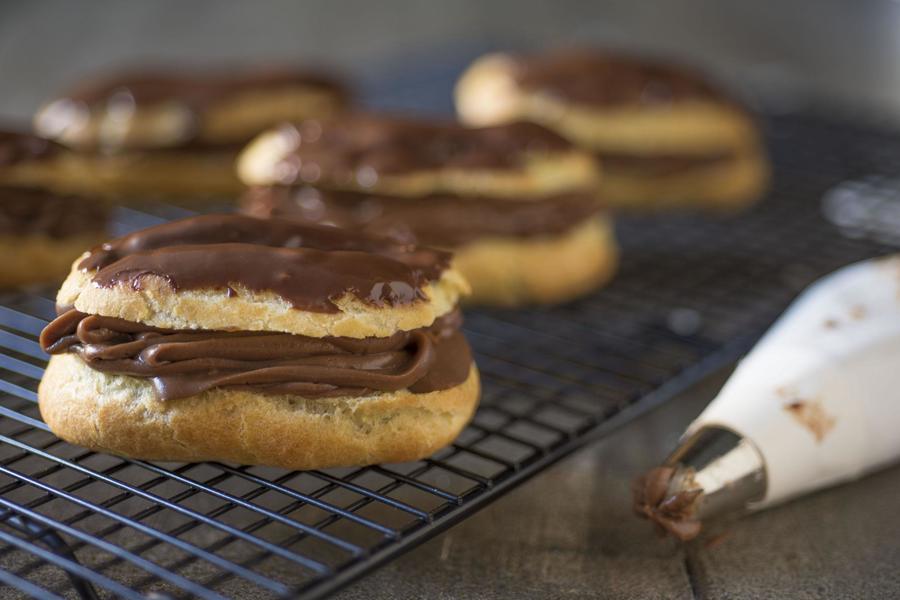 Bomba (Éclair) de Chocolate