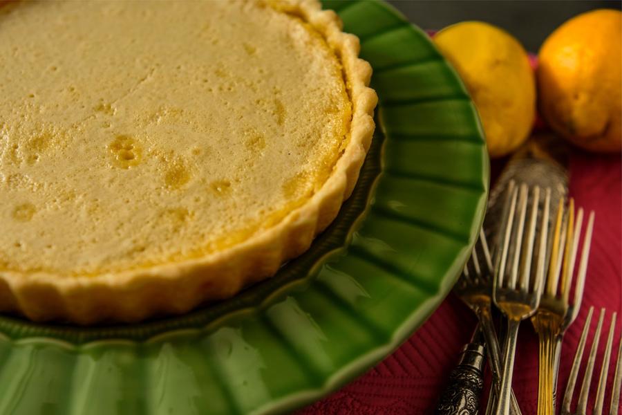 Torta de Limão-Siciliano da Lazy Mary