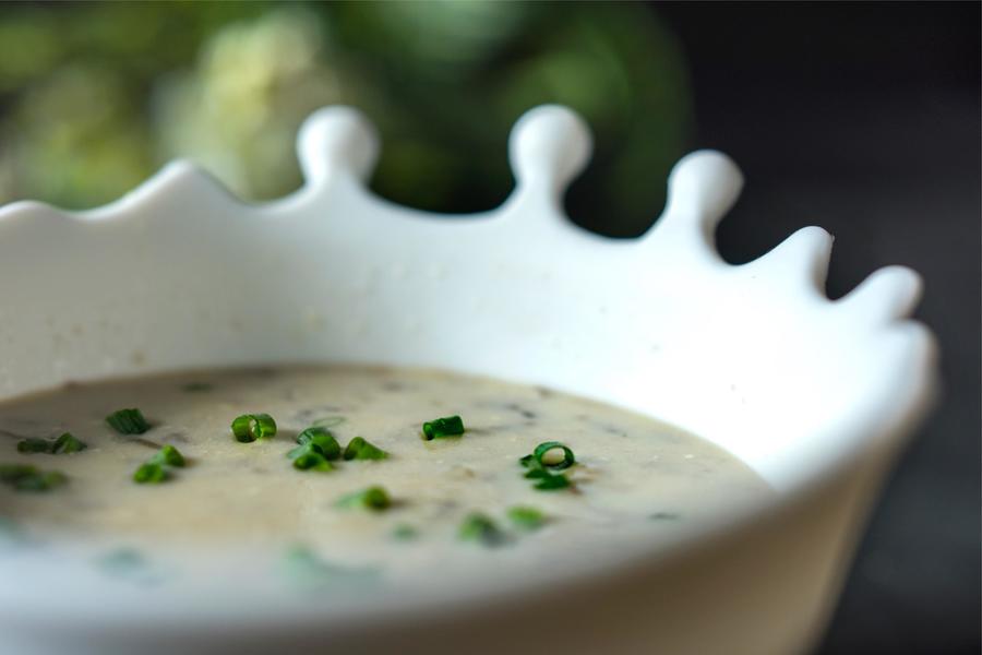 Sopa Cremosa de Cogumelo