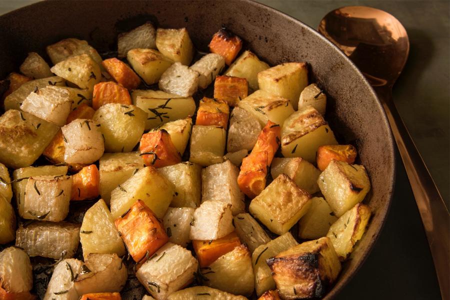 Vegetais com Molho Reduzido de Balsâmico