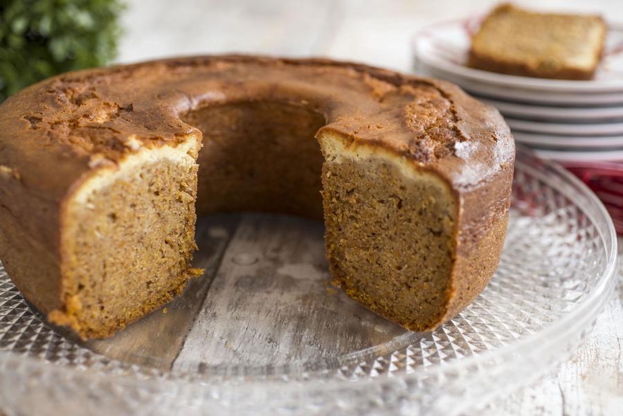 Bolo de Abóbora Recheado