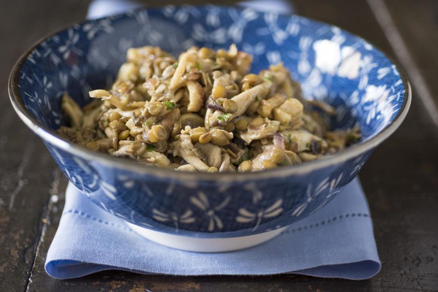 Lentilha com Cebola Caramelada