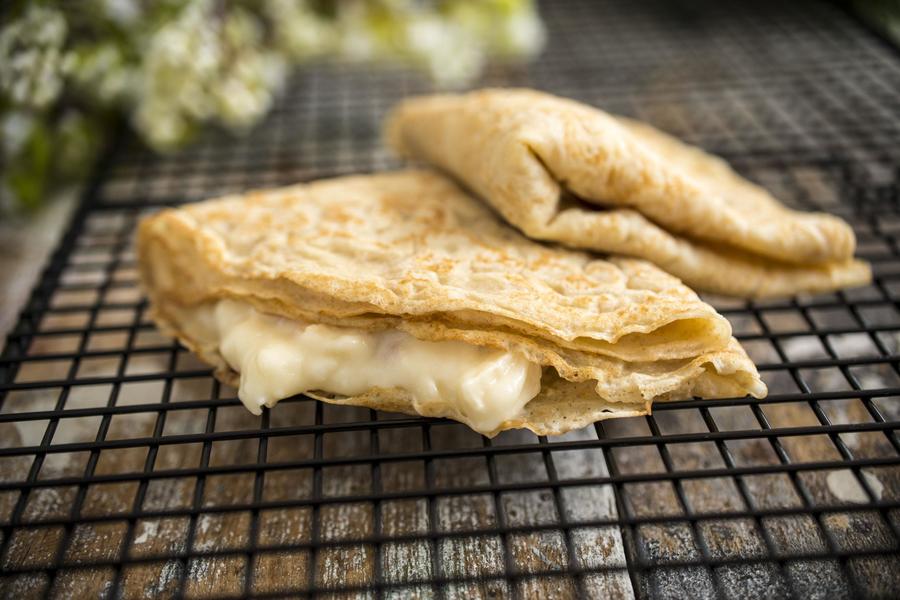 Crepes Integrais de Camembert