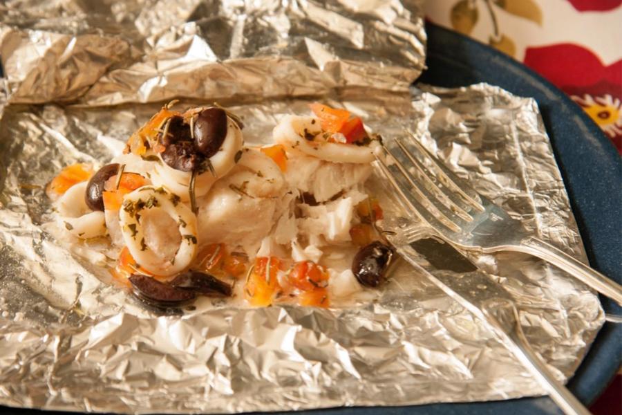  Papillote de Robalo