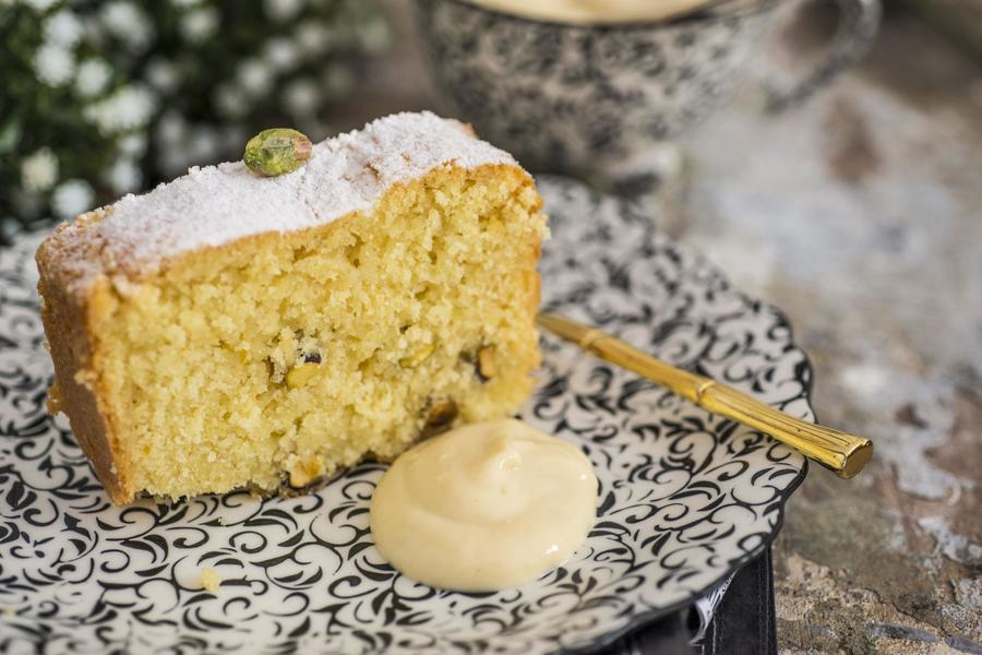 Bolo de Laranja com Pistache