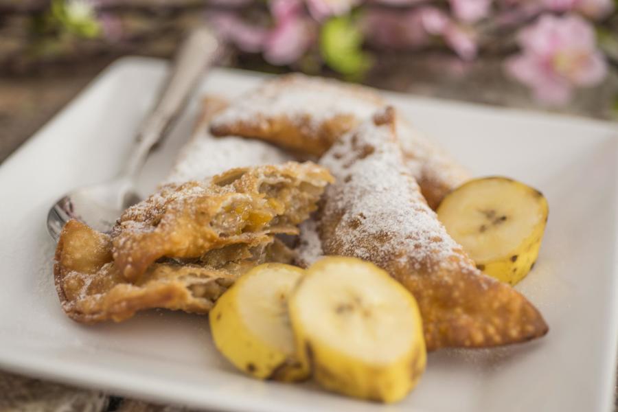 Pastel de Banana, Damasco e Nozes