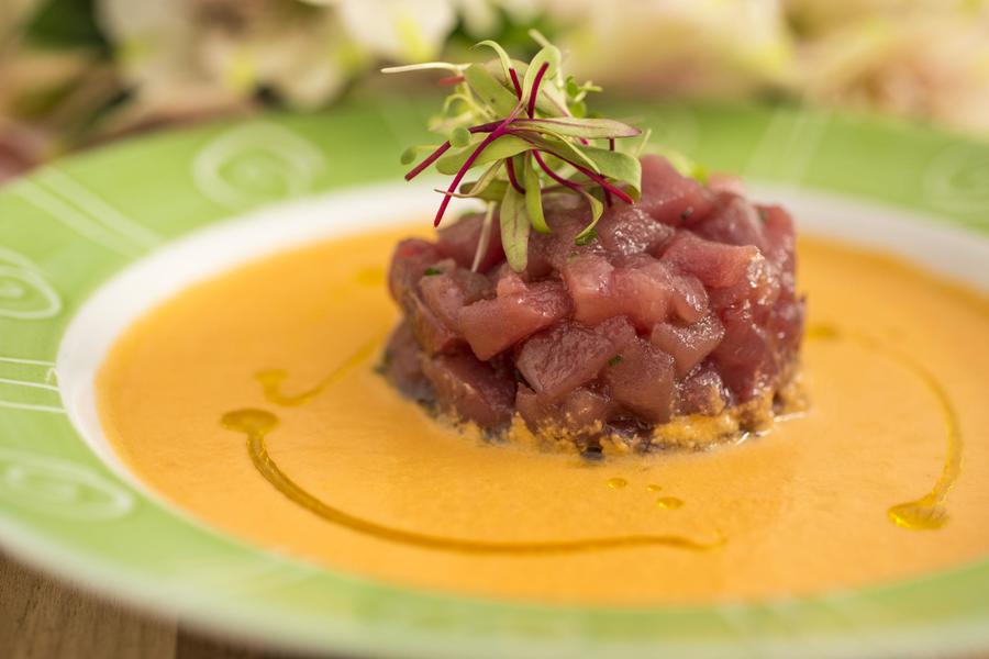 Tartar de Atum com Gazpacho