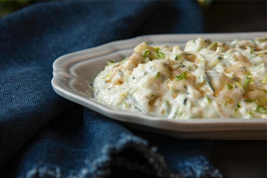 Pasta de Iogurte com Zest de Limão