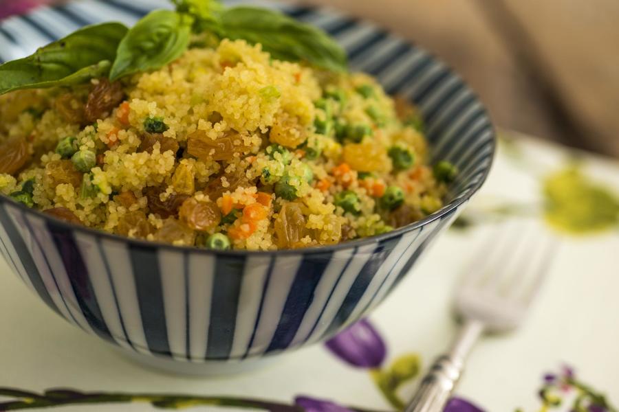 Couscous Marroquino com Legumes