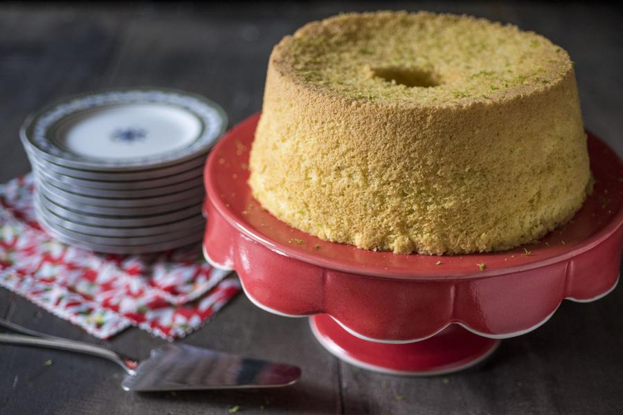 Bolo Chiffon de Limão