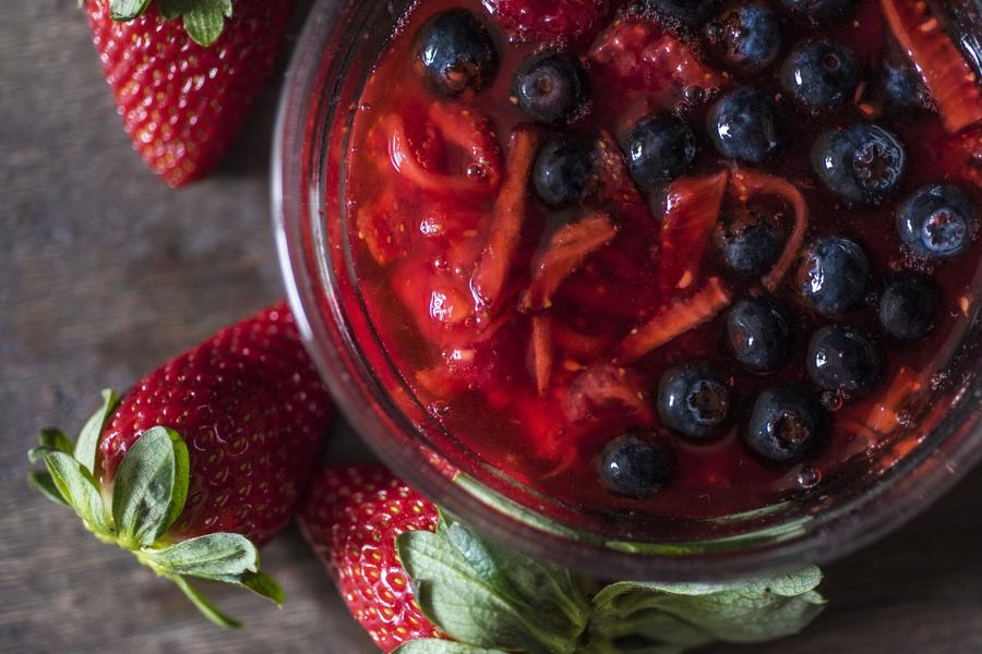 Calda de Frutas Vermelhas