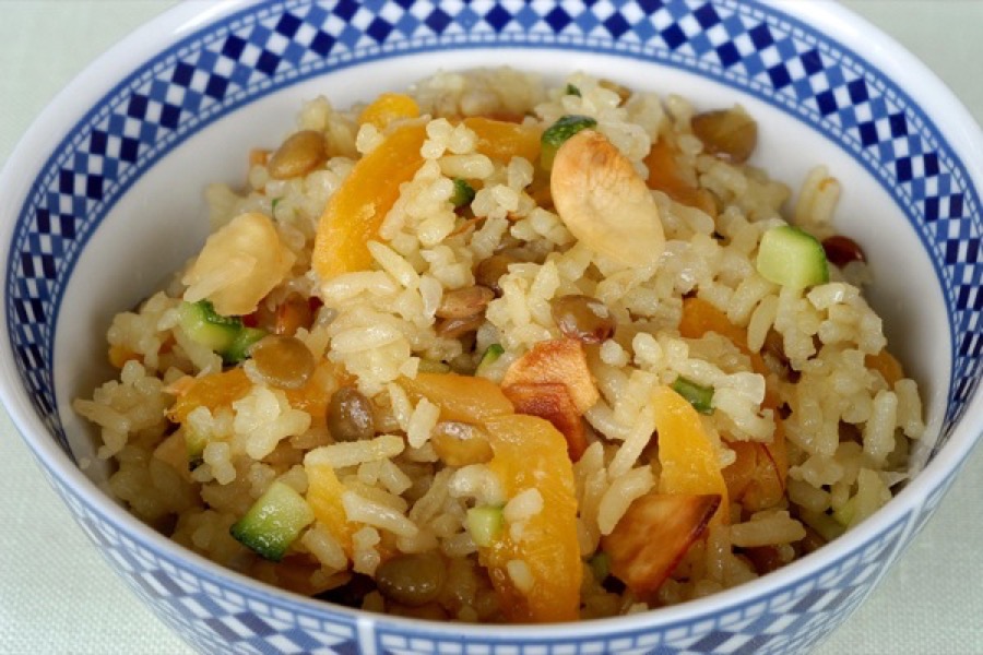 Pilaf de Arroz com Especiarias