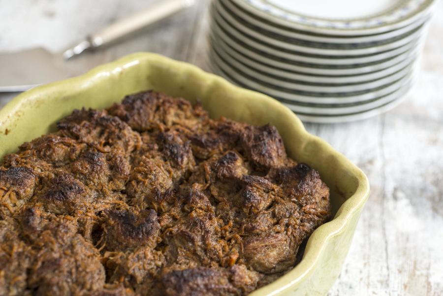 Bread Pudding de Abóbora com Especiarias