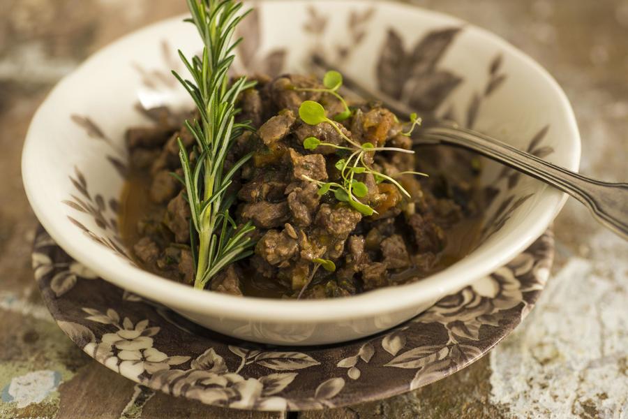 Picadinho de Carne na Ponta da Faca