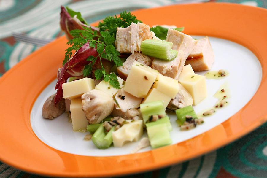 Insalata di Pollo, Funghi e Emmental